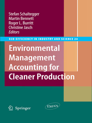 cover image of Environmental Management Accounting for Cleaner Production